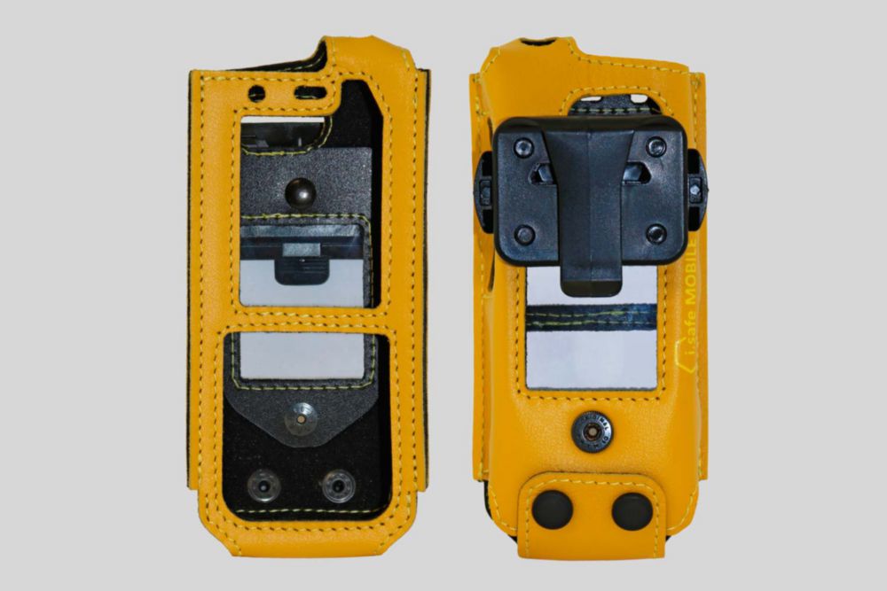 IS330.x Leather case yellow