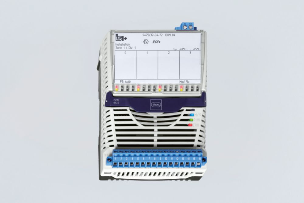 Ex Digital Output Module 4-Channel Version for Zone 1 / Class I, Div.2 Series 9475/32-04-72 R. STAHL